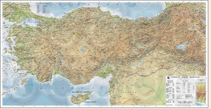 Mapy - National Geographic - Turcja - fizyczna.jpg