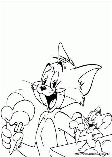 Kolorowanki bajkowe - Tom Jerry -  chomik kolorowanki_ 59.GIF