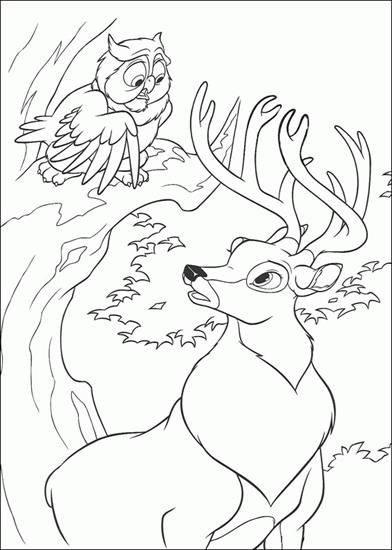 Bambi - Bambi - kolorowanka 86.GIF