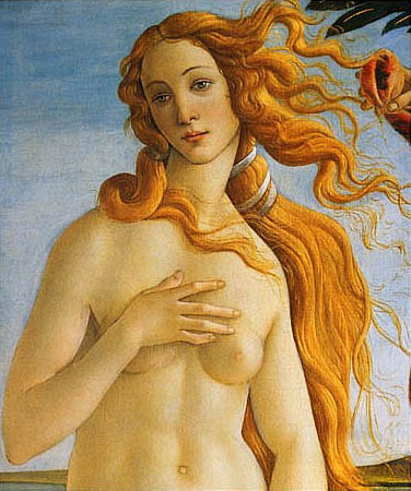 Botticelli Alessandro - BOTTICELLI, SANDRO. El Nacimiento de Venus, det., 1485.jpg
